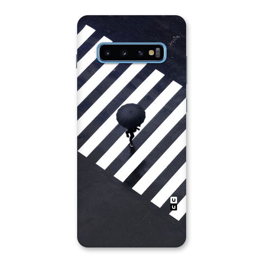 Zebra Walking Back Case for Galaxy S10 Plus