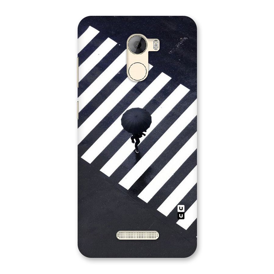 Zebra Walking Back Case for Gionee A1 LIte