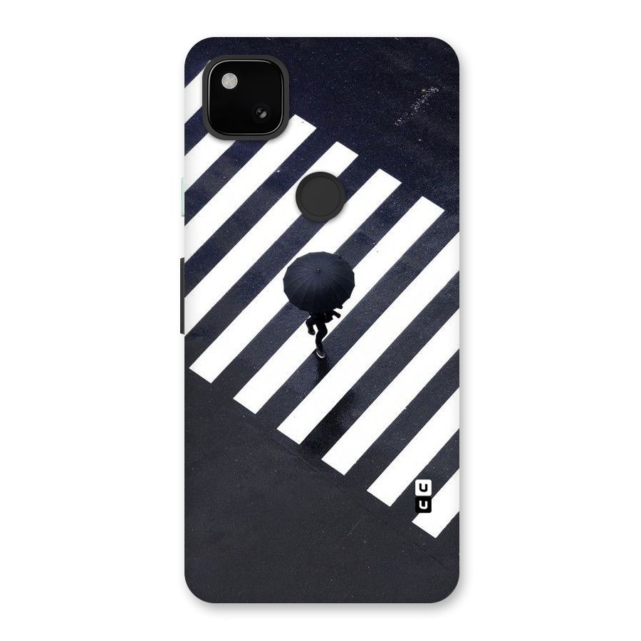 Zebra Walking Back Case for Google Pixel 4a