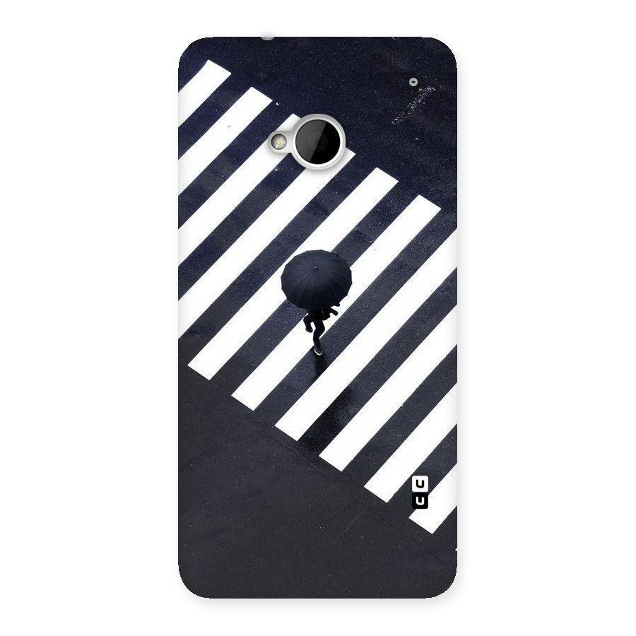 Zebra Walking Back Case for HTC One M7