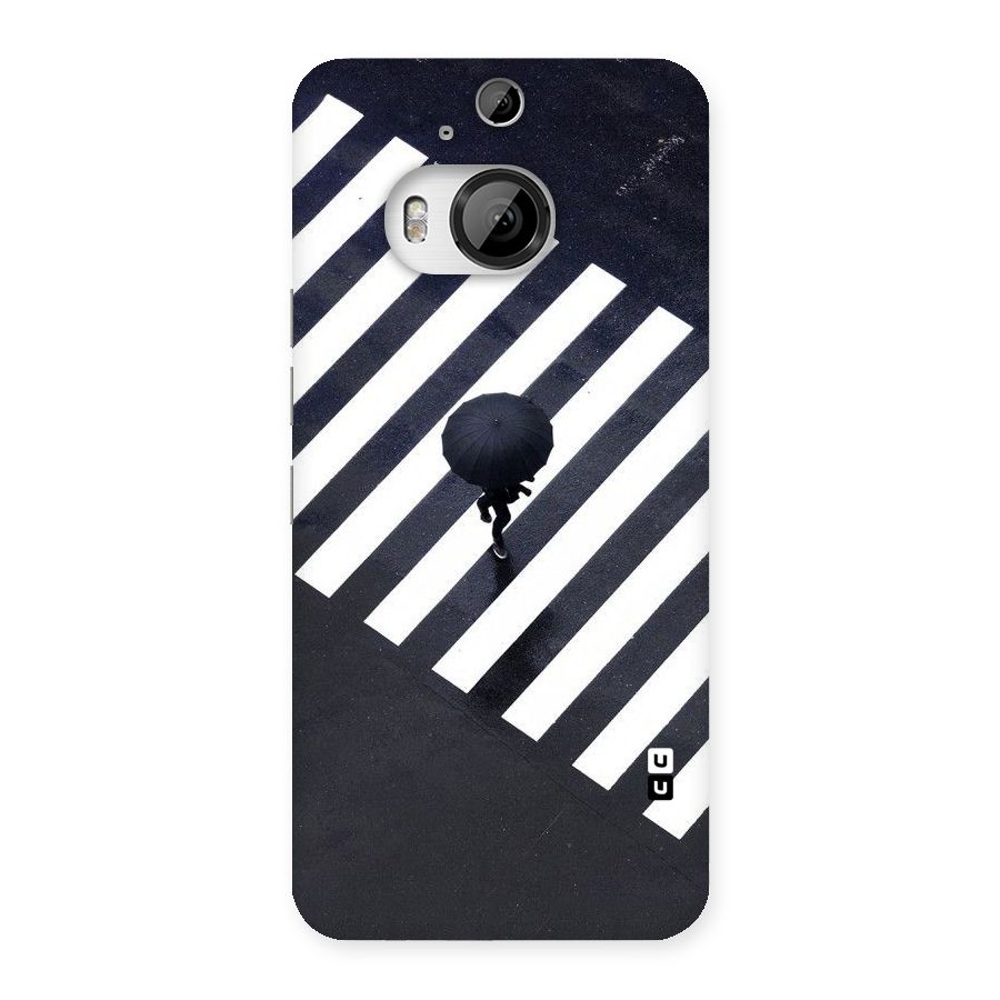Zebra Walking Back Case for HTC One M9 Plus