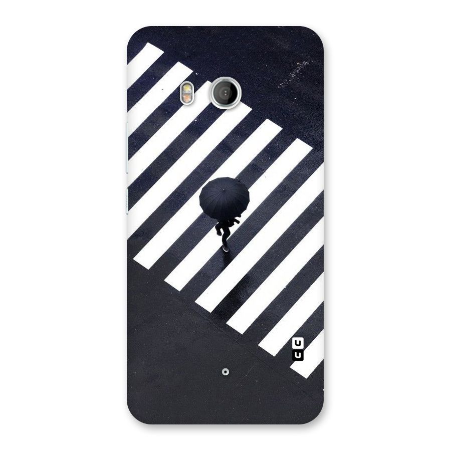 Zebra Walking Back Case for HTC U11