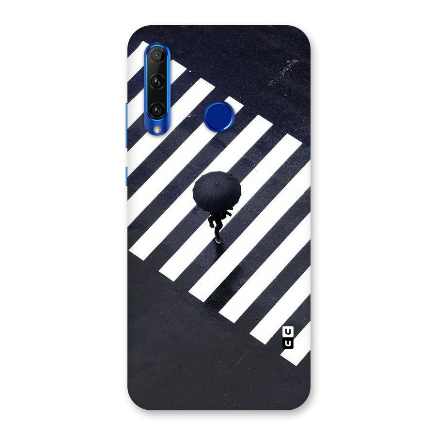 Zebra Walking Back Case for Honor 20i