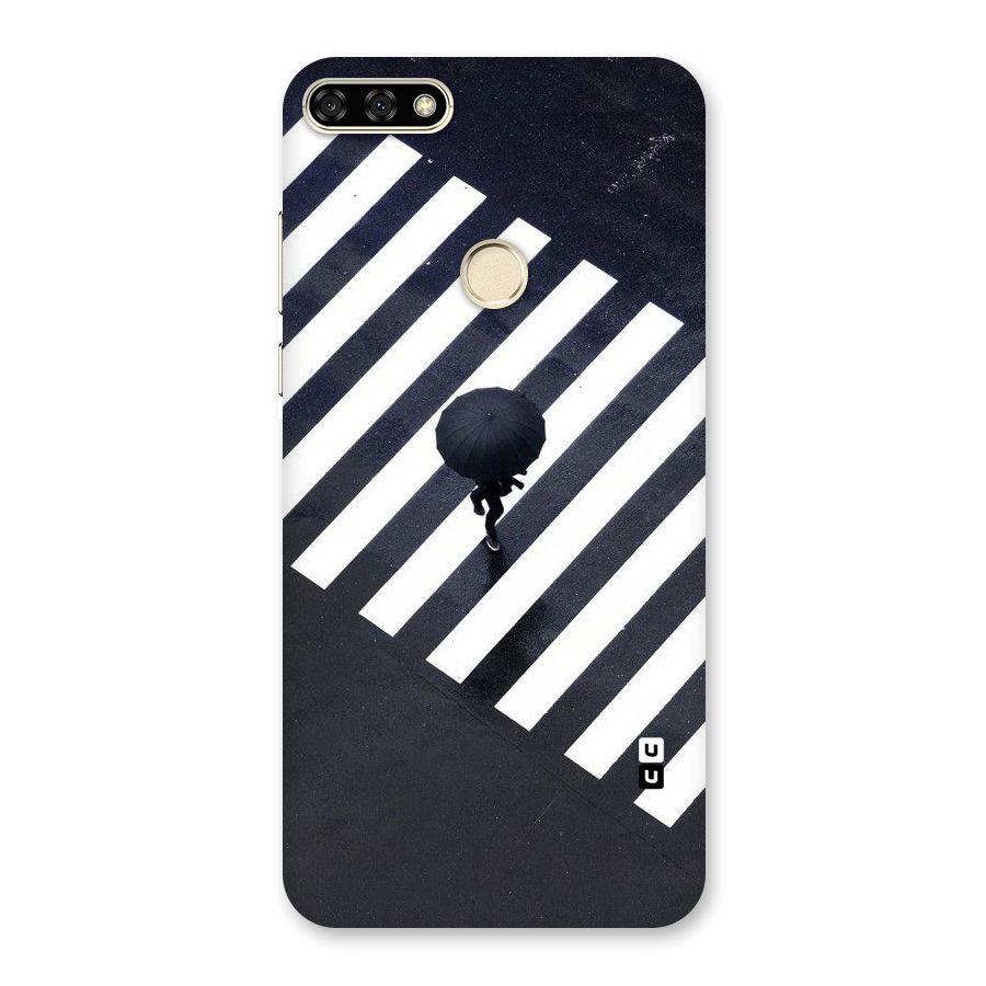 Zebra Walking Back Case for Honor 7A