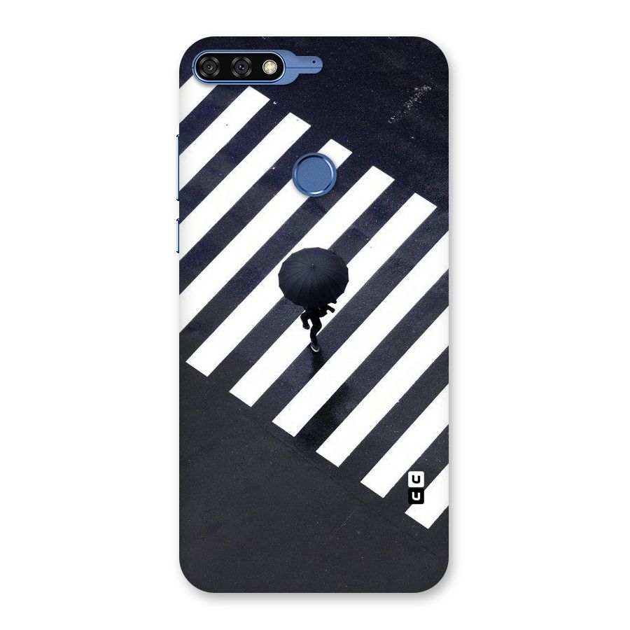 Zebra Walking Back Case for Honor 7C