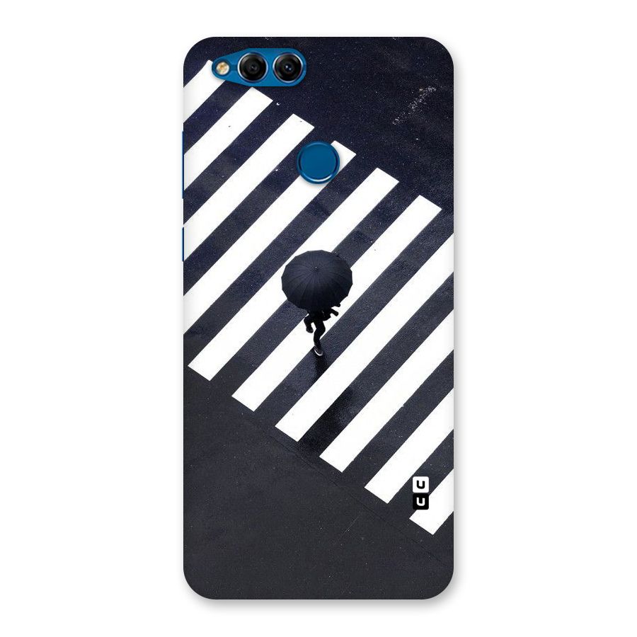 Zebra Walking Back Case for Honor 7X