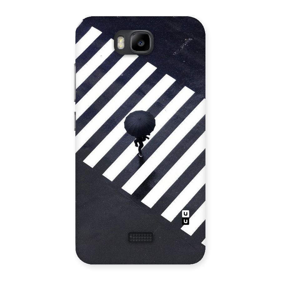 Zebra Walking Back Case for Honor Bee
