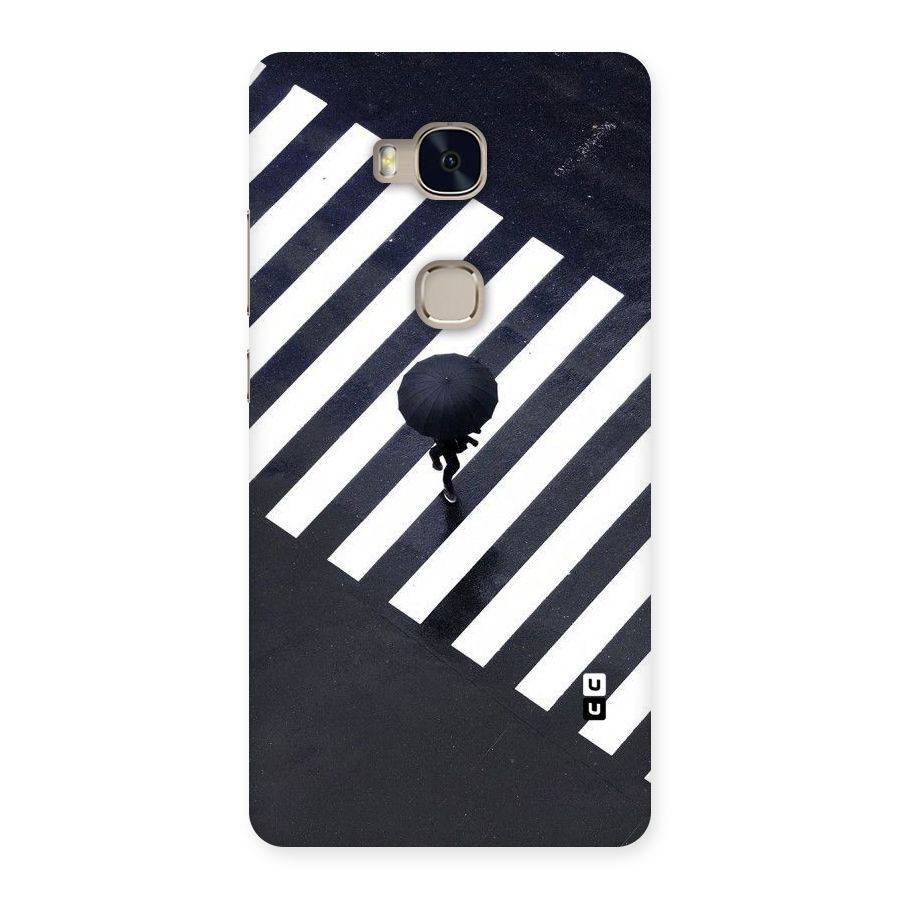 Zebra Walking Back Case for Huawei Honor 5X