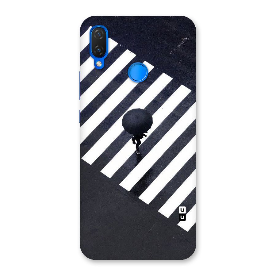 Zebra Walking Back Case for Huawei P Smart+