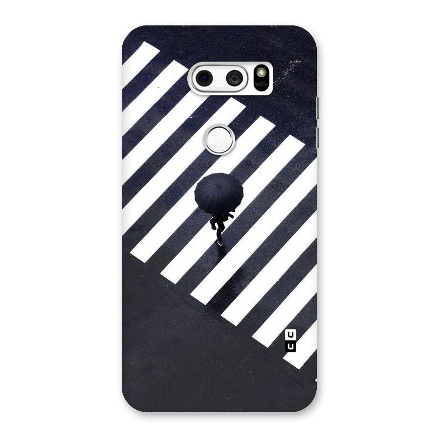 Zebra Walking Back Case for LG V30