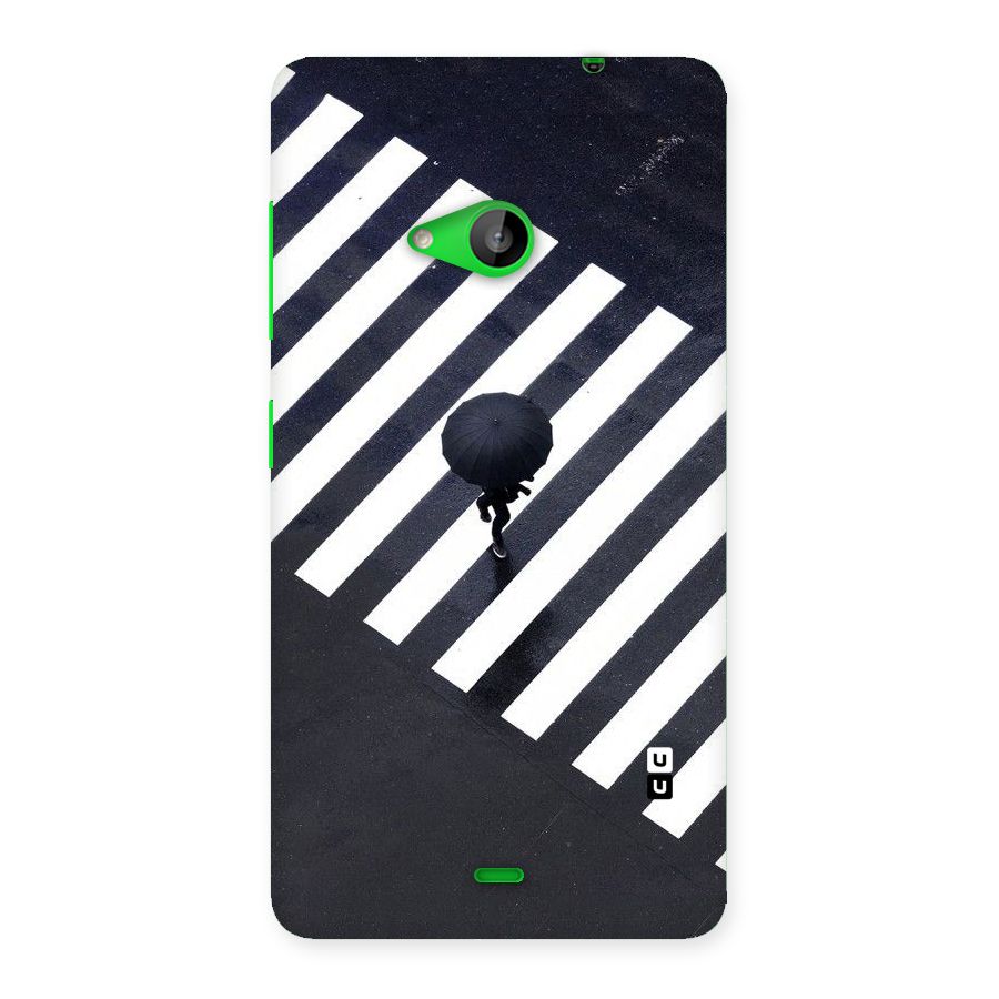 Zebra Walking Back Case for Lumia 535