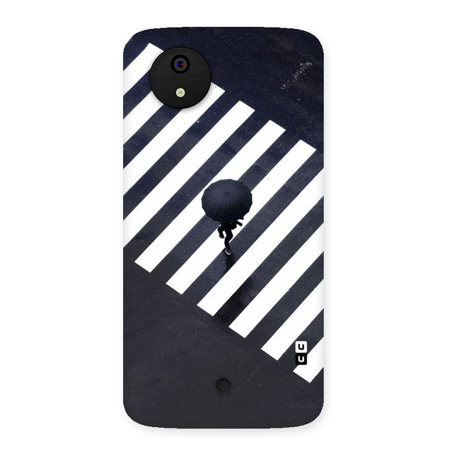 Zebra Walking Back Case for Micromax Canvas A1