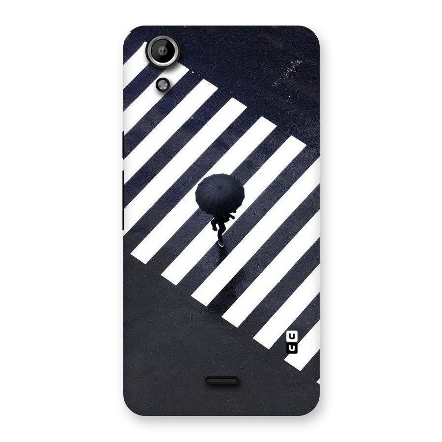 Zebra Walking Back Case for Micromax Canvas Selfie Lens Q345