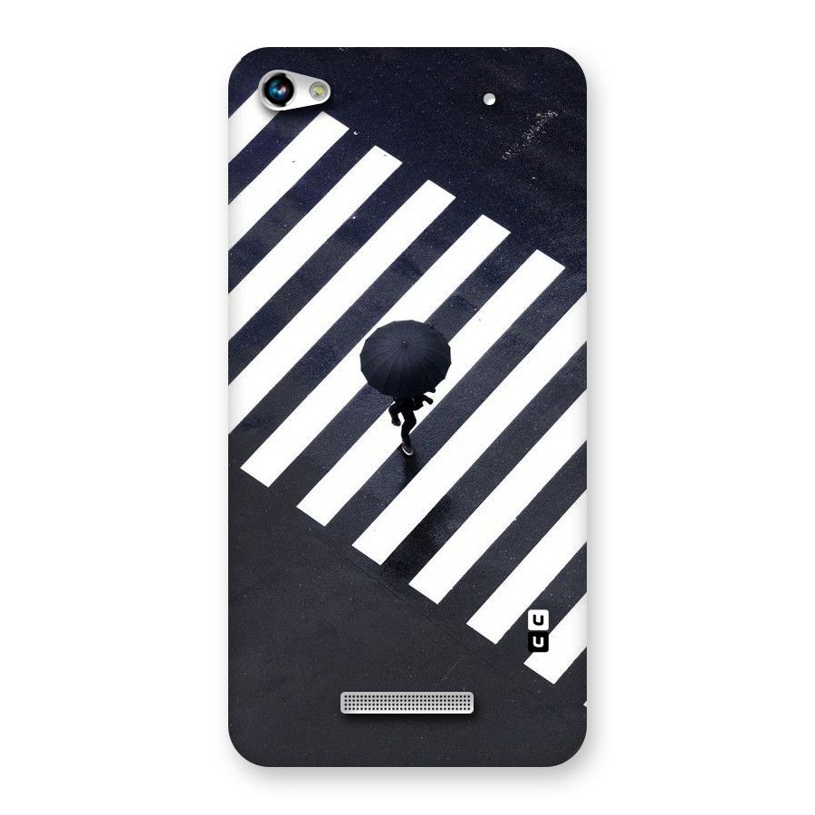 Zebra Walking Back Case for Micromax Hue 2