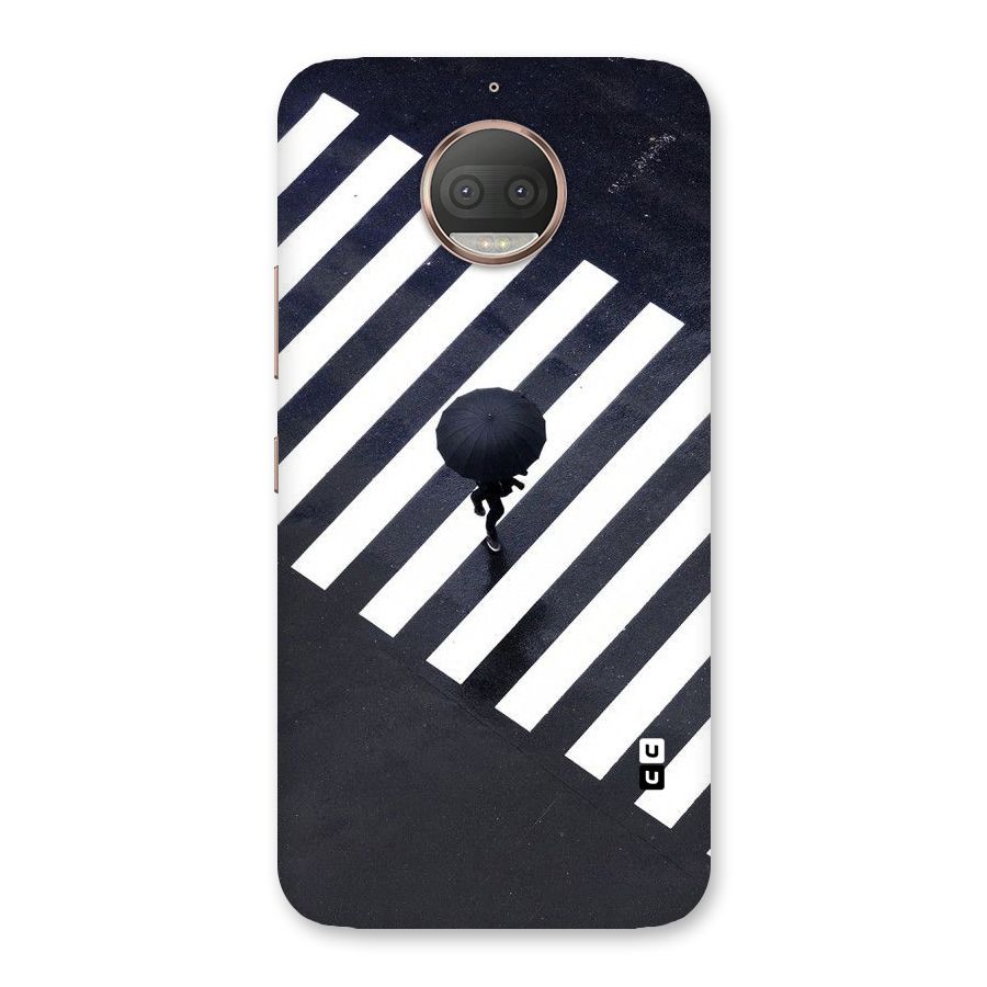 Zebra Walking Back Case for Moto G5s Plus