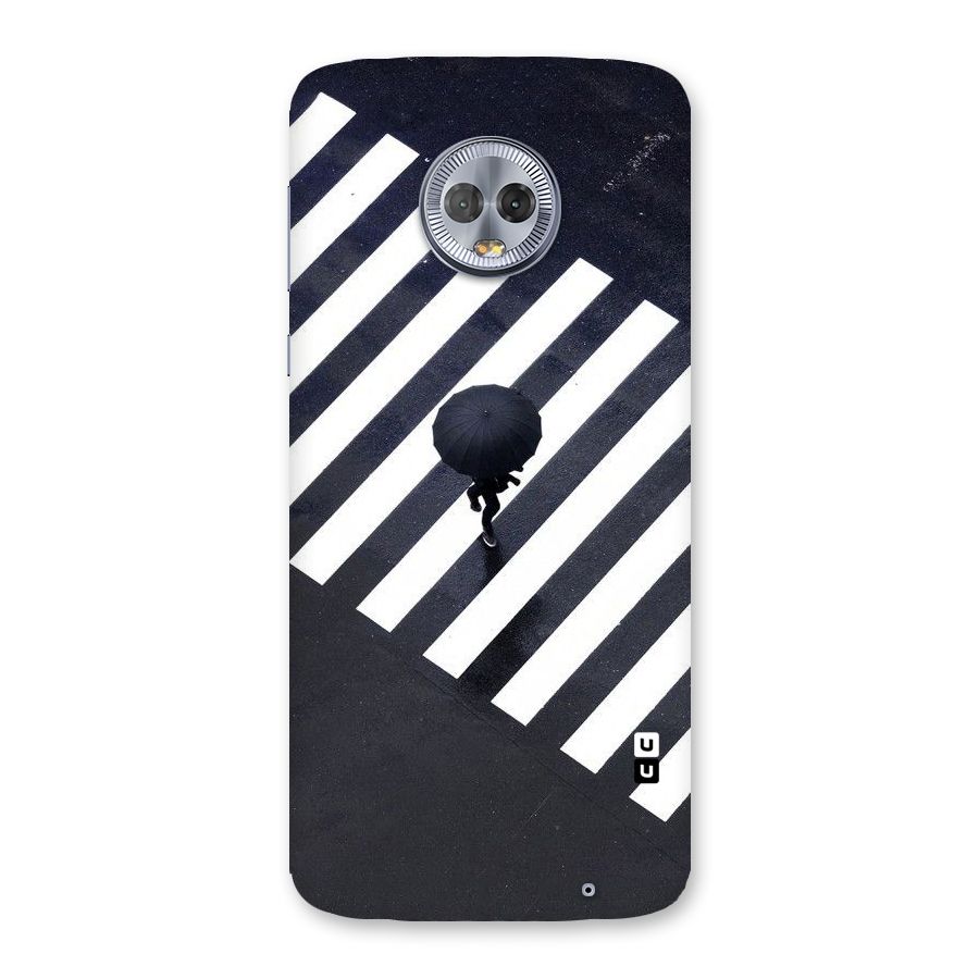 Zebra Walking Back Case for Moto G6 Plus