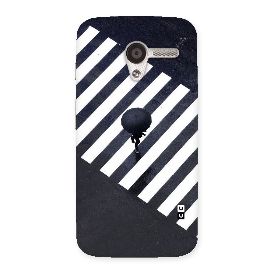 Zebra Walking Back Case for Moto X