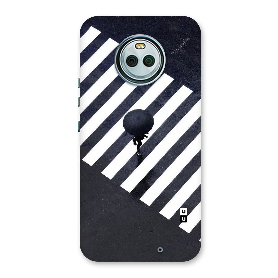 Zebra Walking Back Case for Moto X4