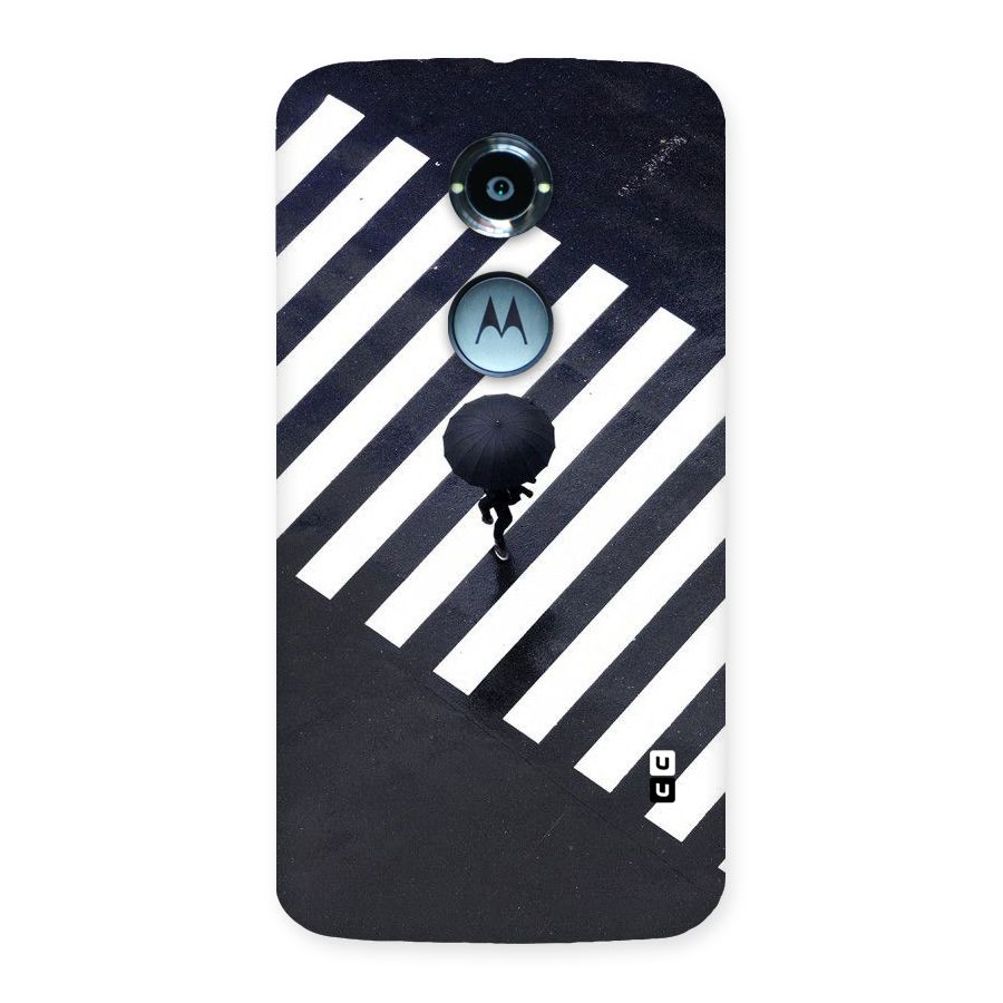 Zebra Walking Back Case for Moto X 2nd Gen
