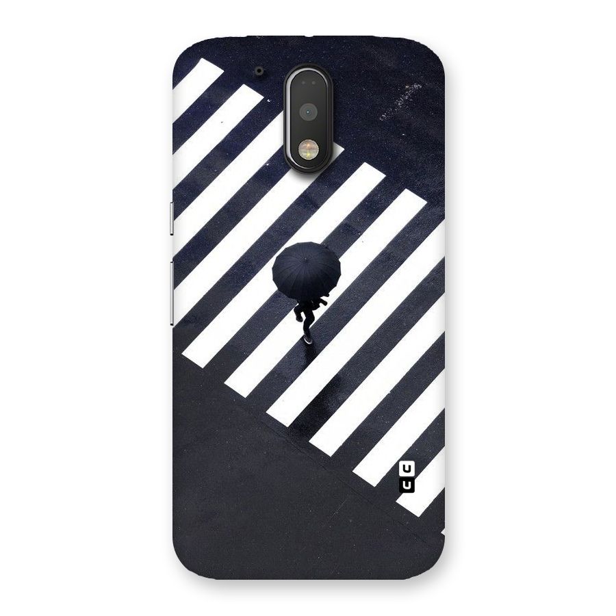 Zebra Walking Back Case for Motorola Moto G4