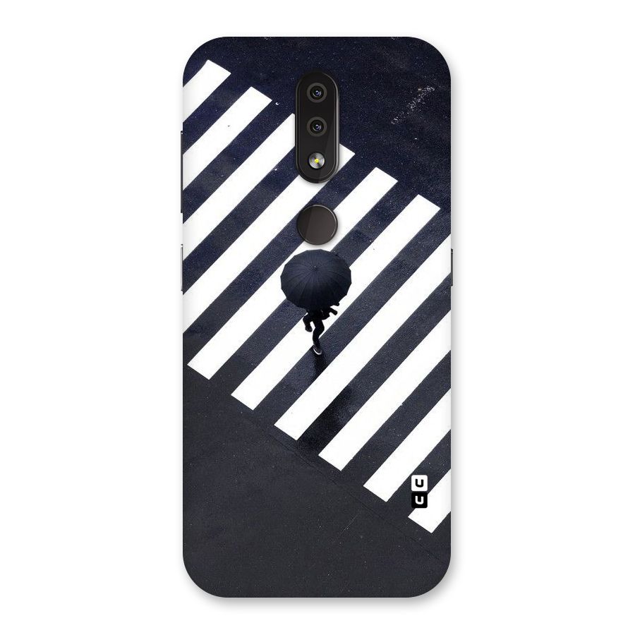 Zebra Walking Back Case for Nokia 4.2