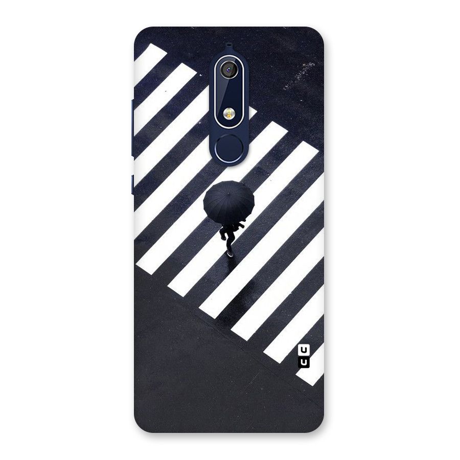 Zebra Walking Back Case for Nokia 5.1