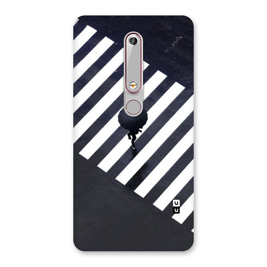 Zebra Walking Back Case for Nokia 6.1