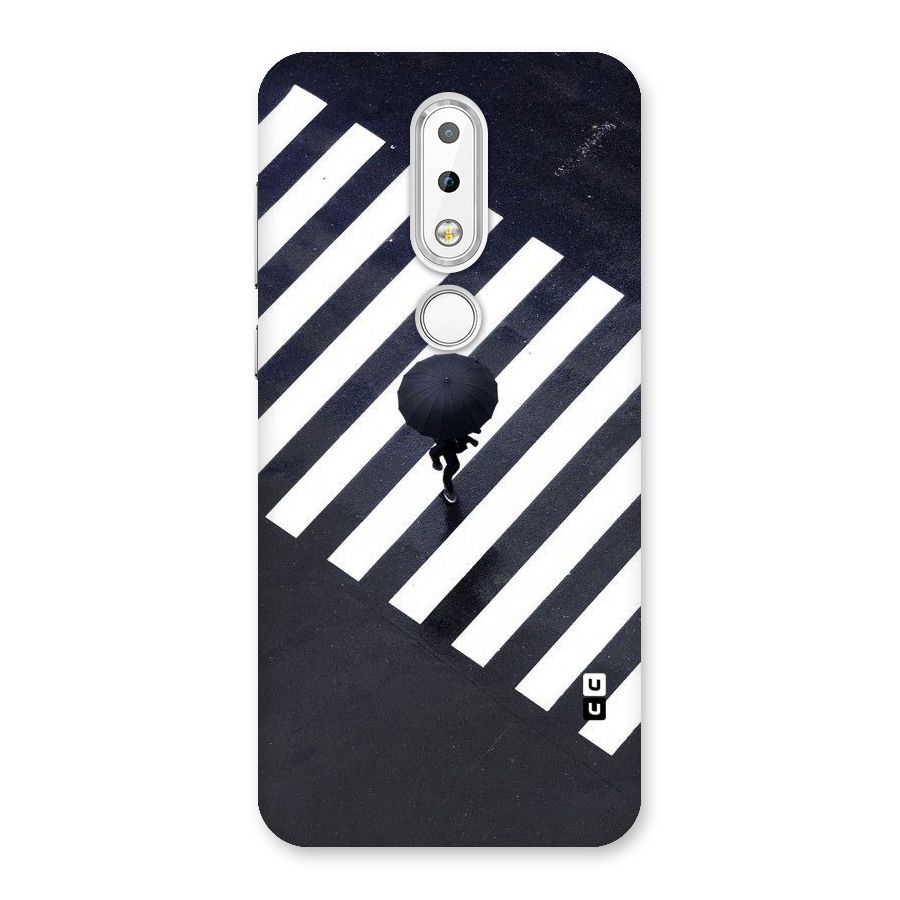 Zebra Walking Back Case for Nokia 6.1 Plus