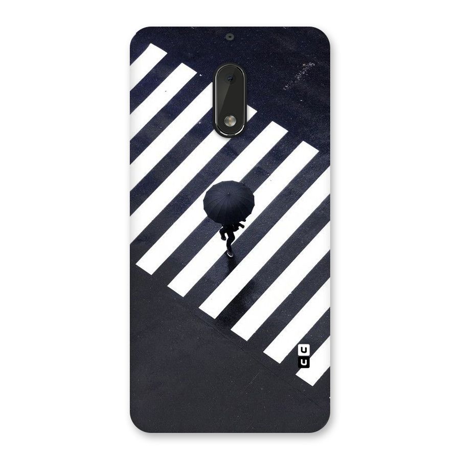 Zebra Walking Back Case for Nokia 6