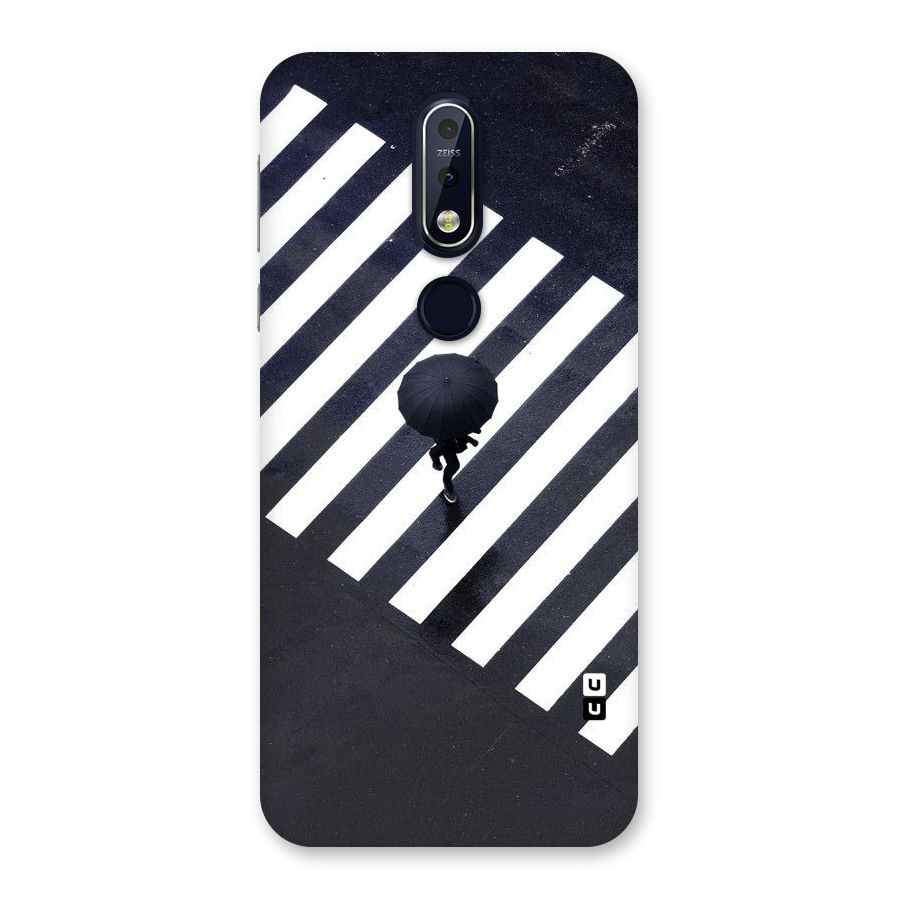 Zebra Walking Back Case for Nokia 7.1