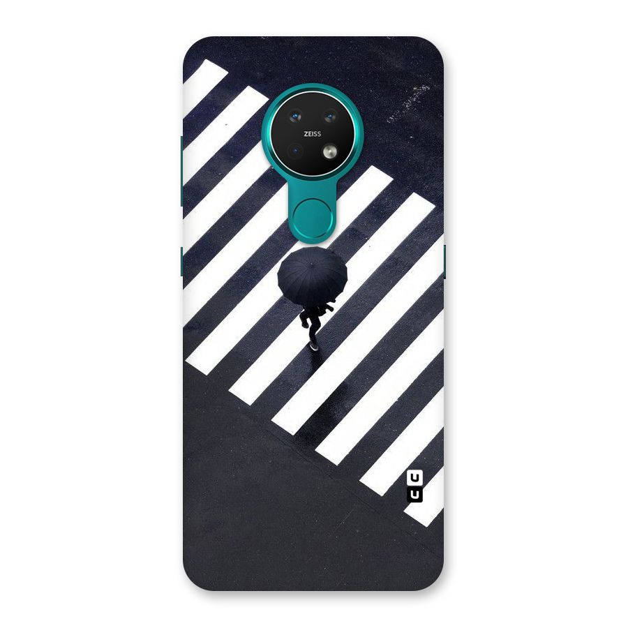 Zebra Walking Back Case for Nokia 7.2