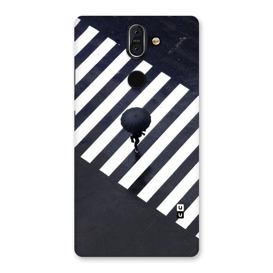 Zebra Walking Back Case for Nokia 8 Sirocco