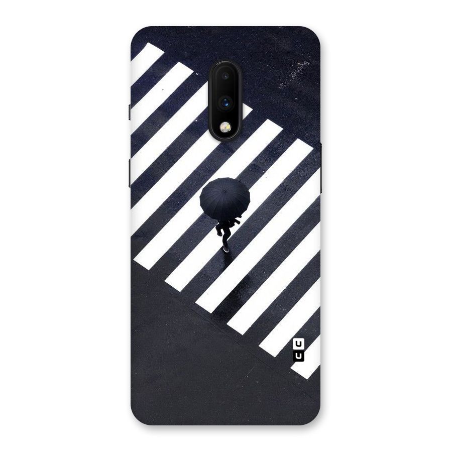 Zebra Walking Back Case for OnePlus 7