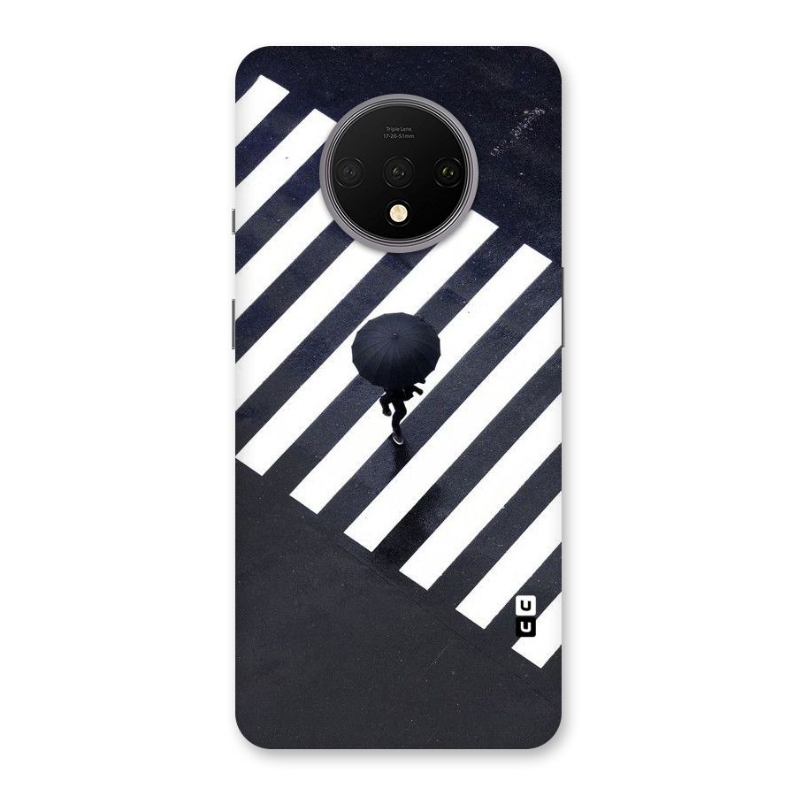 Zebra Walking Back Case for OnePlus 7T