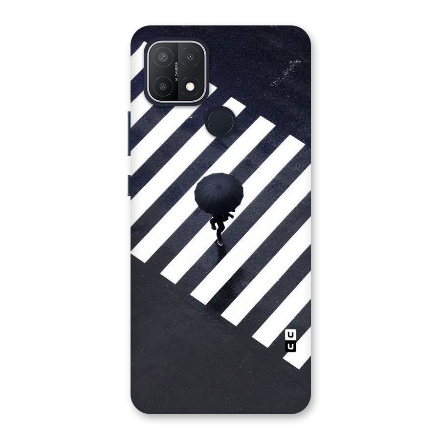 Zebra Walking Back Case for Oppo A15
