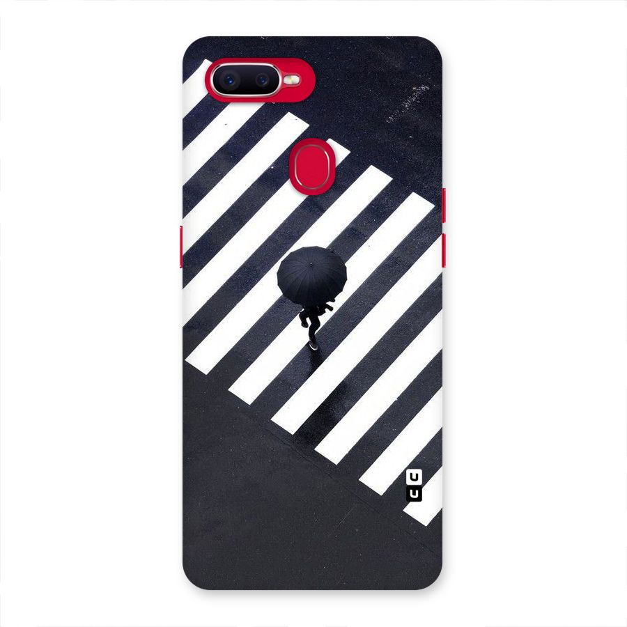 Zebra Walking Back Case for Oppo F9 Pro