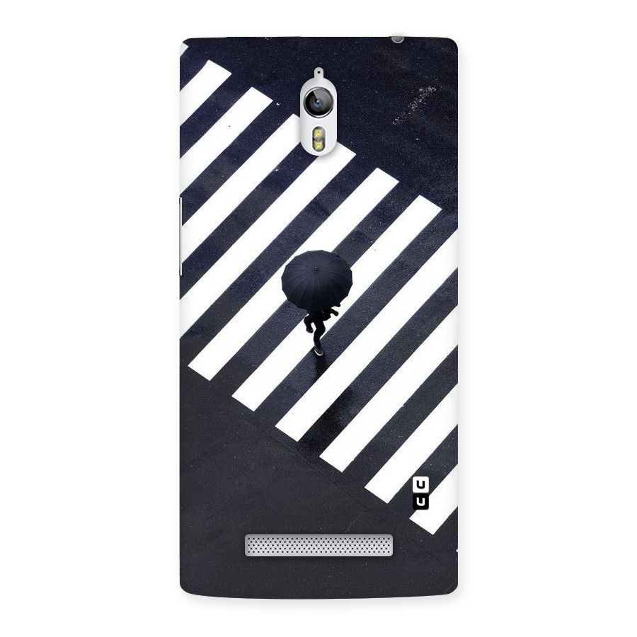 Zebra Walking Back Case for Oppo Find 7