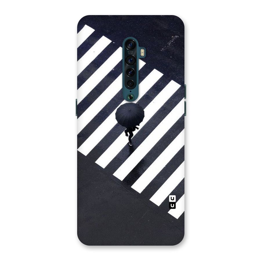 Zebra Walking Back Case for Oppo Reno2