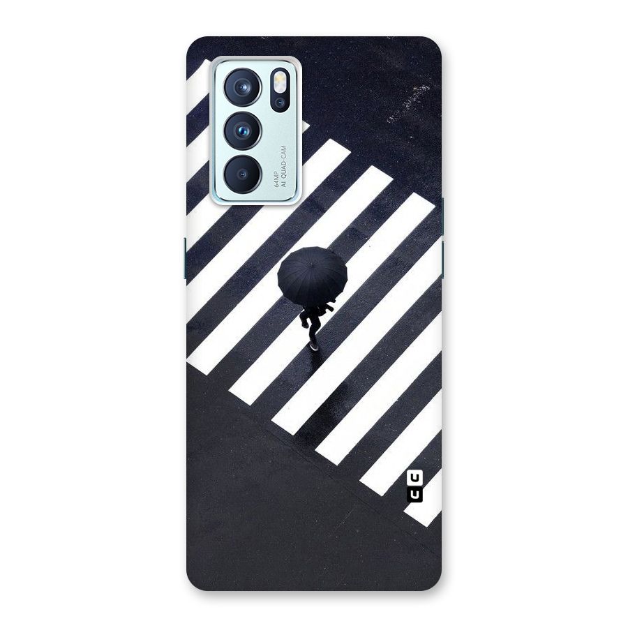 Zebra Walking Back Case for Oppo Reno6 Pro 5G