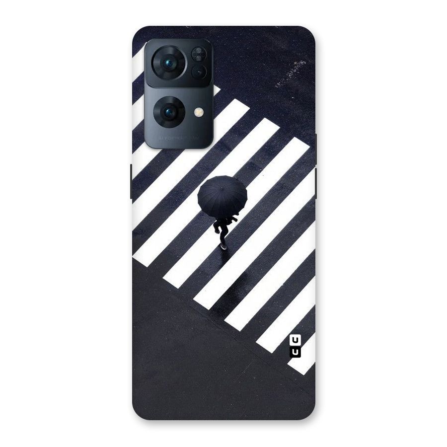 Zebra Walking Back Case for Oppo Reno7 Pro 5G