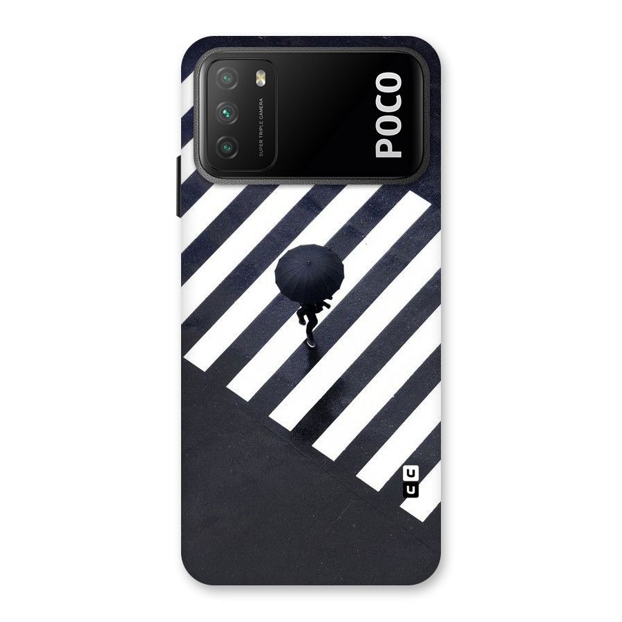 Zebra Walking Back Case for Poco M3