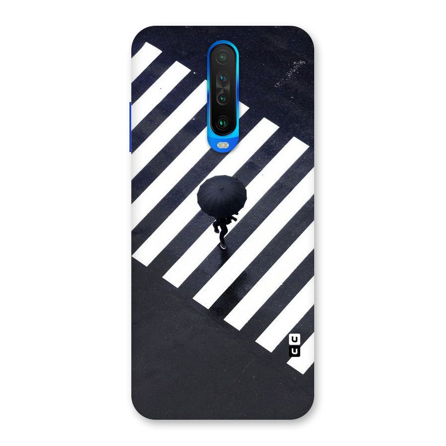 Zebra Walking Back Case for Poco X2