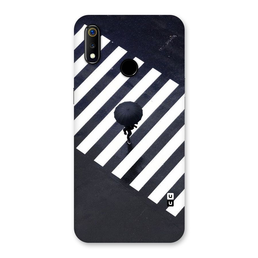 Zebra Walking Back Case for Realme 3