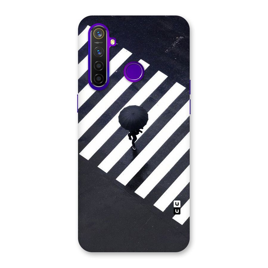 Zebra Walking Back Case for Realme 5 Pro