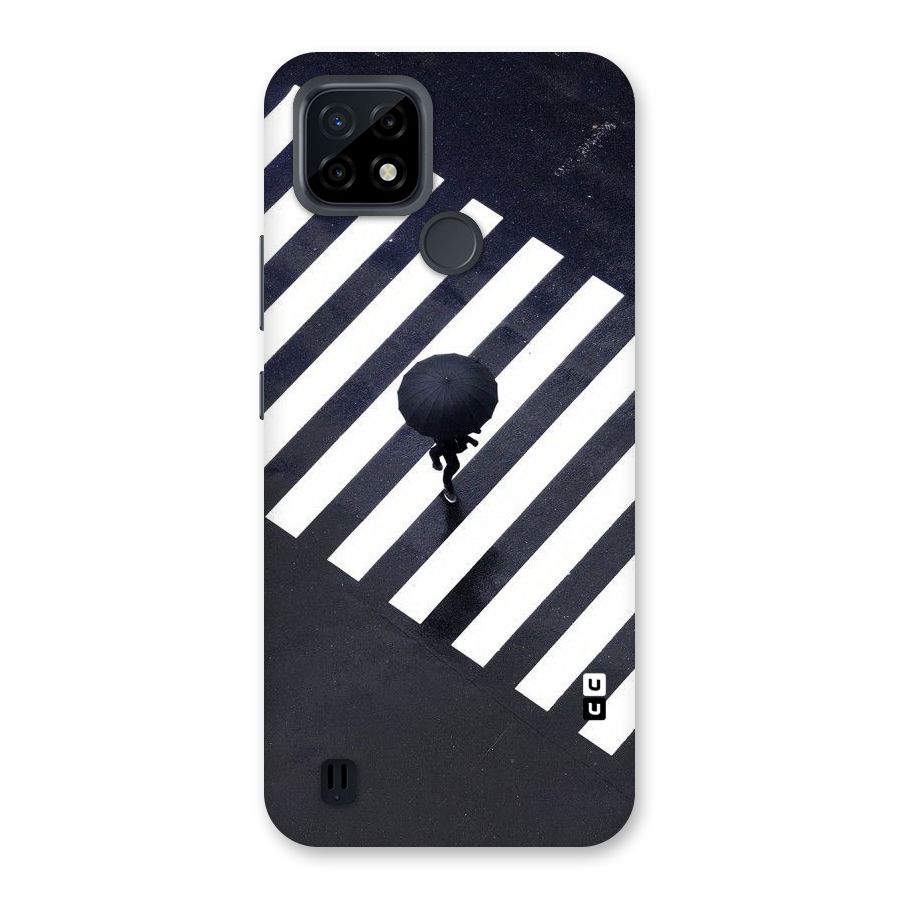 Zebra Walking Back Case for Realme C21