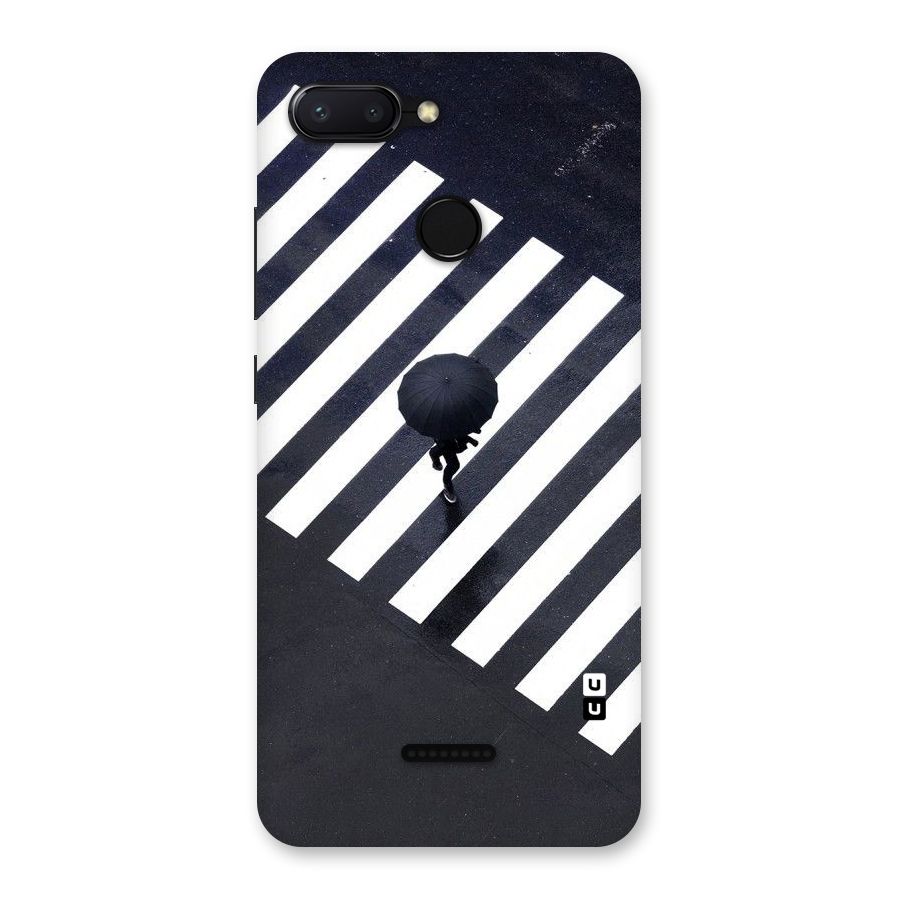 Zebra Walking Back Case for Redmi 6