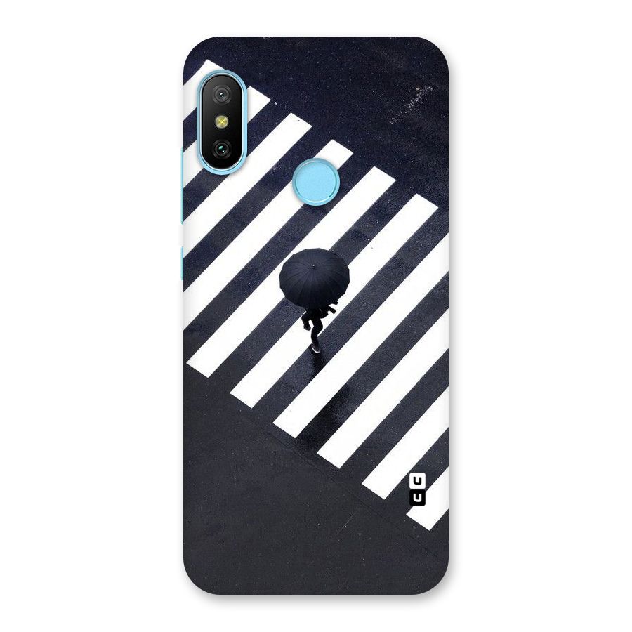 Zebra Walking Back Case for Redmi 6 Pro