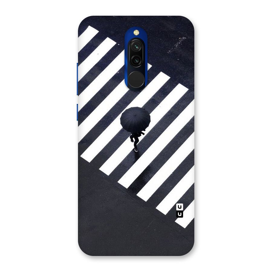 Zebra Walking Back Case for Redmi 8