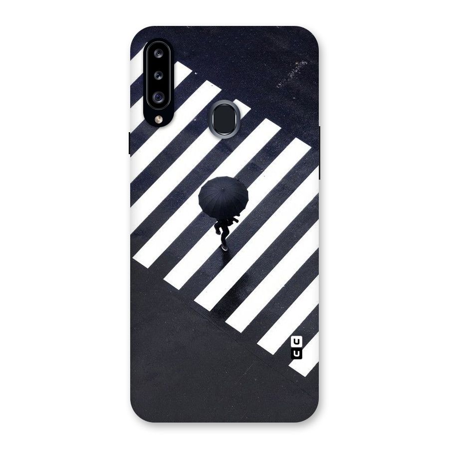 Zebra Walking Back Case for Samsung Galaxy A20s