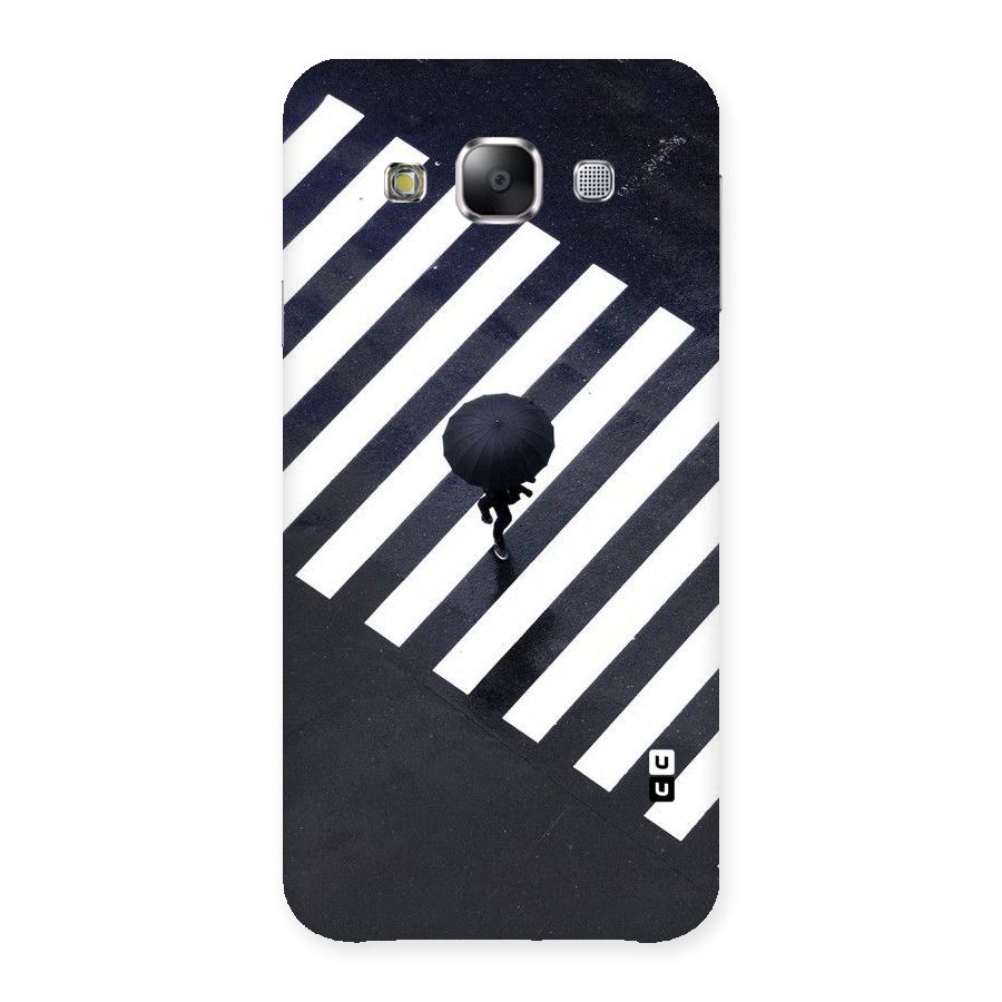 Zebra Walking Back Case for Samsung Galaxy E5